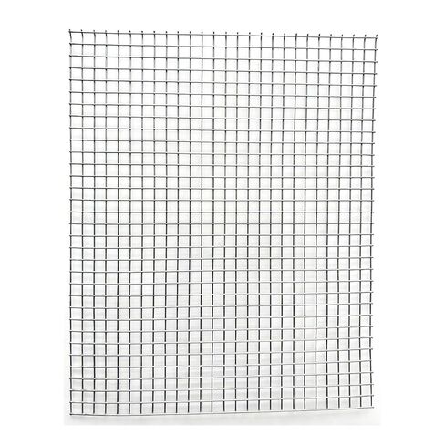 304 Stainless Steel Welded Wire Mesh - Heavy Duty Metal Grid, Panel - Ideal for Chicken Wire Fence, Screen, BBQ Grill, Pet Cage, Drainage, Garden Protection (13 * 16in 1/2in Hole) in Kuwait