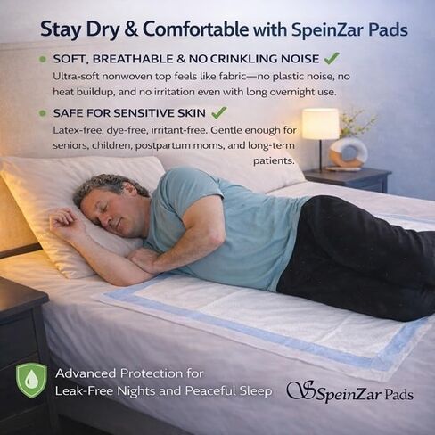 3XL Disposable Underpads 36x36 - Super Absorbent Chux Bed Pads for Adults, Elderly, Pets, Babies - Leakproof Waterproof Incontinence Protection - Patient Repositioning up to 400 lbs - 20 Pack in Saudi Arabia