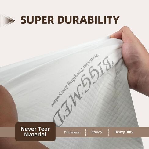 وسادات داخلية شديدة التحمل لسلس البول مقاس 91.44 سم × 91.44 سم، عدد 40، وسادات سرير فائقة الامتصاص للاستعمال مرة واحدة، 130 جرام، وسادات مقاومة للتمزق للبالغين والأطفال وكبار السن والرعاية المنزلية in Kuwait