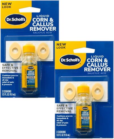 Dr. Scholls Corn/Callus Remover Liquid (2 Pack), 8 Piece Set in Saudi Arabia