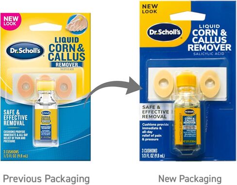 Dr. Scholls Corn/Callus Remover Liquid (2 Pack), 8 Piece Set in Saudi Arabia