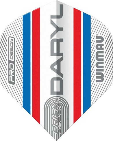 WINMAU Prism Specialist Player Dart Flights - مجموعة واحدة لكل حزمة (3 رحلات إجمالاً) in Saudi Arabia