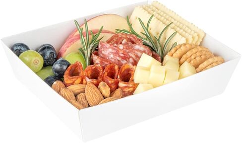 Restaurantware-Matsuri Vision 5 x 4.4 x 1.4 Inch Sushi Trays, 100 Greaseproof Sushi Packaging Boxes - Lids Sold Separately, Disposable, Kraft Paper Sushi Containers, For Appetizers Or Desserts in Saudi Arabia