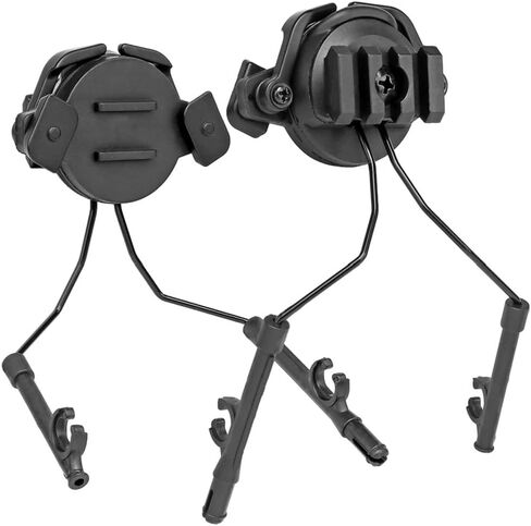 Tactical Helmet Accessories Military Adjustable Headset Bracket ARC Rail Adapter for Outdoor Sport Airsoft Paintball in Saudi Arabia