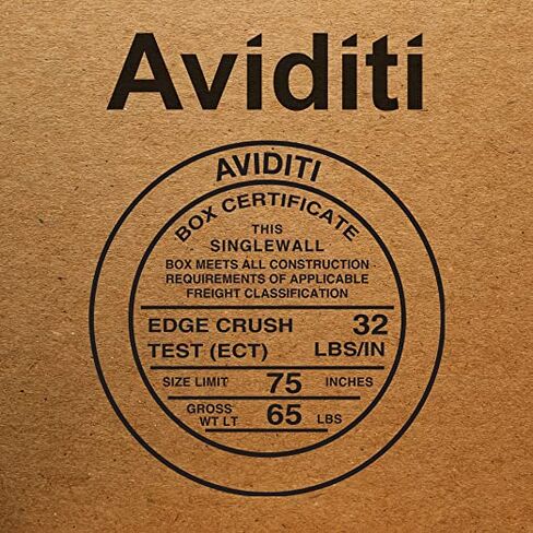 AVIDITI Shipping Gaylord Bottom Large, 48"L x 40"W x 36"H 5-Pack | Gaylord Bottom for Packing, Moving and Storage 48x40x36 484036 in Kuwait