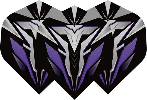 105 قطعة من Dart Flights (35 مجموعة فريدة)، 100 ميكرون PET، مناسبة عالميًا لأعمدة الألومنيوم والبولي فينيل كلوريد، للسهام ذات الأطراف الفولاذية والناعمة، جودة ممتازة للبطولات مع 7 تصميمات in Kuwait