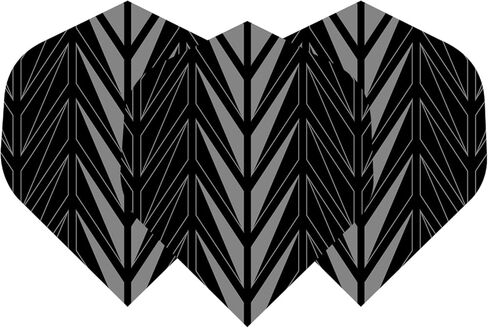 105 قطعة من Dart Flights (35 مجموعة فريدة)، 100 ميكرون PET، مناسبة عالميًا لأعمدة الألومنيوم والبولي فينيل كلوريد، للسهام ذات الأطراف الفولاذية والناعمة، جودة ممتازة للبطولات مع 7 تصميمات in Kuwait