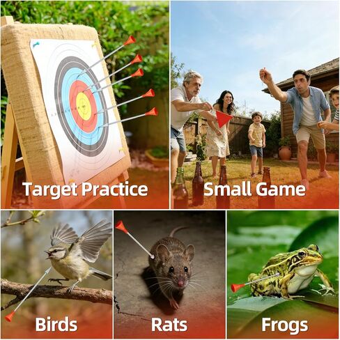 50PCS .625 Caliber Blow Razor Darts for All .625 Big Bore Caliber Blowguns, Razor Darts for Practice, Birds, Rats, and Small Prey in Kuwait