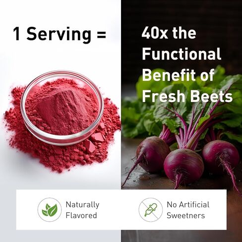 Unleash’d Organic Beet Root Powder 16 oz – 100% Pure Raw Superfood, Non-GMO, Nutrient-Rich Energy & Circulation Support in Saudi Arabia