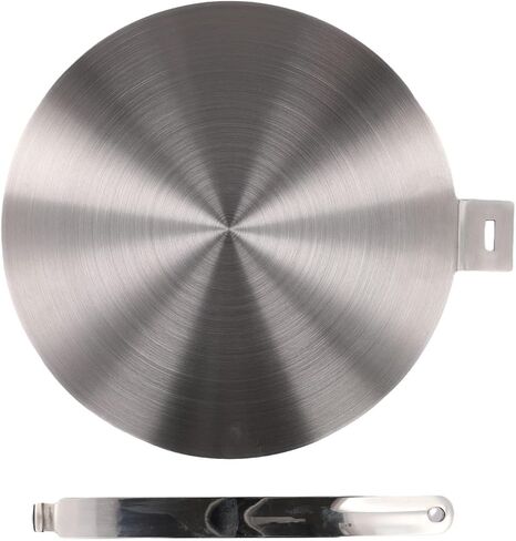 Stainless Steel Heat Diffuser Plate for Ceramic Stove, Even Heat Conduction for Pots and Pans, Available in 13cm 20cm 24cm 28cm Sizes for Efficient Cooking on Induction Cooktops(24cm) in Saudi Arabia