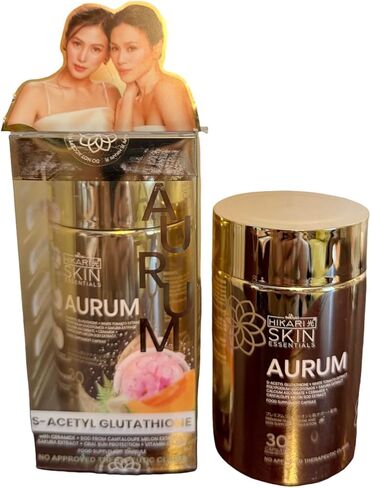 Aurum HikariSkin Premium Glutathione for Skin Support, 30 Capsules in Saudi Arabia