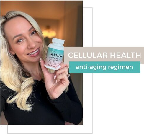 مكمل جليناك 1200 مجم - مكملات الجليسين والناك، تم اختبارها في الولايات المتحدة الأمريكية - 90 كبسولة in Kuwait