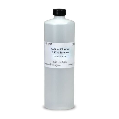 Sodium Chloride, 0.85% Aqueous, Normal Saline, Laboratory Grade, 500 mL in Saudi Arabia