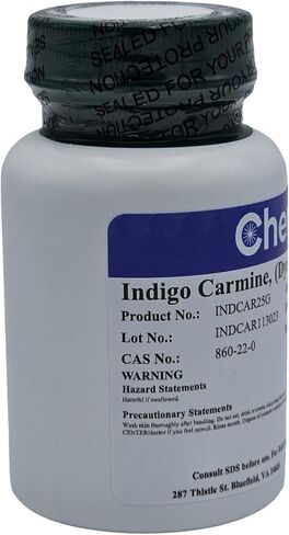 Indigo Carmine, 80+% (Dye Content), 25g in Kuwait