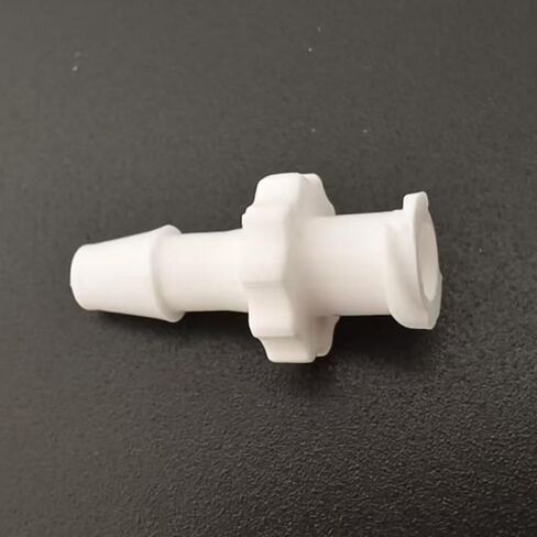 25pcs/pack 5/32" Female Luer Lock to Barb Hose Fittings Luer Adapter PP for Aquarium Medical Laboratory White in Saudi Arabia