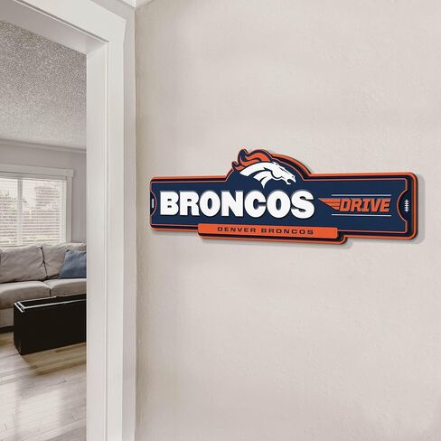 YouTheFan NFL 3D Street Sign, precision-crafted, ready-to-hang wall art, officially licensed and stylish addition for the ultimate team fan in Saudi Arabia