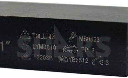 Shars 1" TTENN T-Type Clamp Indexable Turning Tool Holder for TNMG Inserts 404-7810 ] in Saudi Arabia