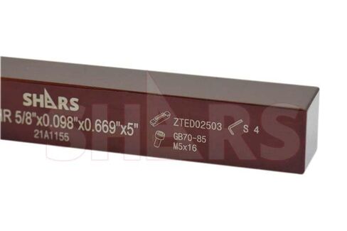 حامل أداة قطع الحز RH 5/8 × 5/8 بوصة، إدراج 098 بوصة + شهادة 404-1555 P] in Saudi Arabia