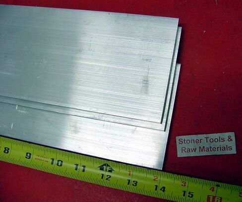 4 Pieces 1/4" X 5" Aluminum 6061 Flat BAR 14" Long T6511 .250" Plate Mill Stock in Saudi Arabia