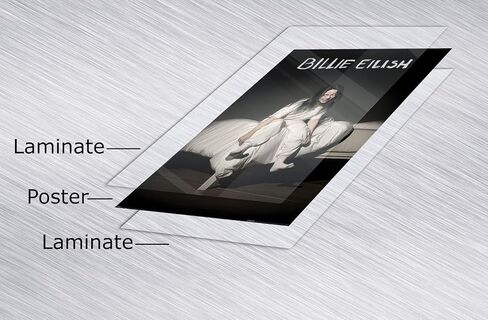 Billie Eilish - ملصق موسيقى (عندما ننام جميعًا ، أين نذهب؟ - غلاف الألبوم) (الحجم: 24 "× 36") (دون إطار) in Kuwait