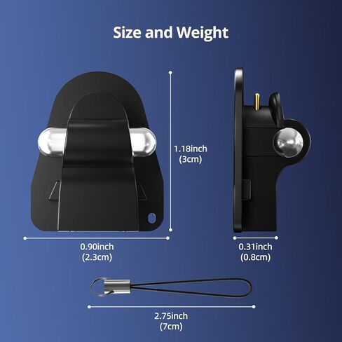 Charging Adapter for RayBan Meta Smart Glasses, USB C Charger Compatible with Meta Gen 1/2 Wayfarer Skyler Headliner Oakley Meta HSTN, Portable Charger with LED Indicator Overcharge Protection, 2Pack in Kuwait