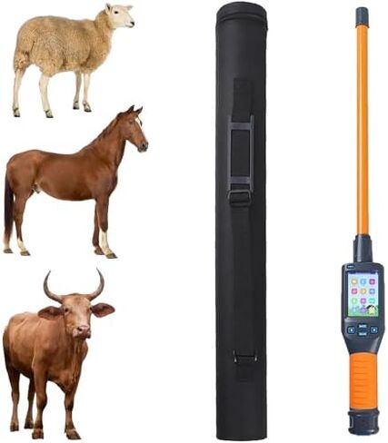 قارئ ماسح ضوئي لرقاقة الحيوانات الأليفة، معرف علامة RFID محمول، ماسح ضوئي لعلامة أذن الحيوان، قارئ علامات الحيوانات 30 ثانية إيقاف التشغيل التلقائي والتخزين 20000 بيانات مع شاشة LCD in Saudi Arabia