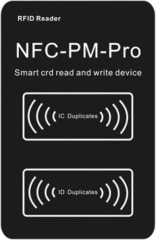 قارئ شريحة ذكية لتحديد الهوية بموجات الراديو PM PRO فك التشفير + 5 XUID سلسلة مفاتيح NFC ناسخة مفتاح 13.56 ميجا هرتز 125 كيلو هرتز شارة كتابة رمز معرف IC علامة استنساخ in Kuwait