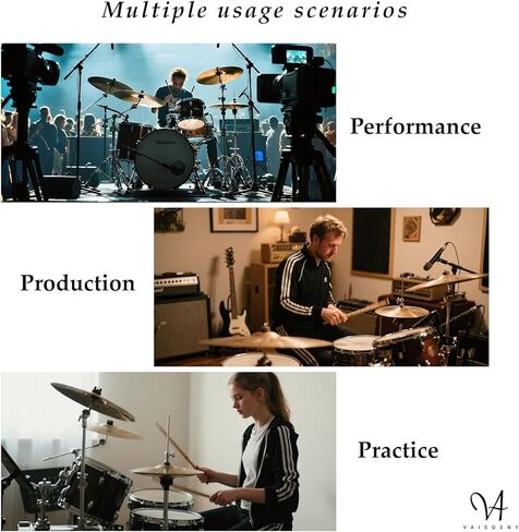 دواسة طبلة الجهير، دواسة طبلة مزدوجة السلسلة لطبل الجهير ومجموعة الطبل (V-DC-VZ14) in Kuwait