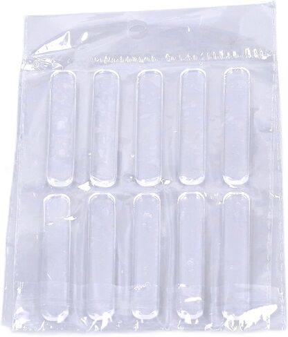 Adhesive Bumper Strip Flexible Transparent PU Guard for Cabinet Door 40Pcs Set for Home Protection in Kuwait