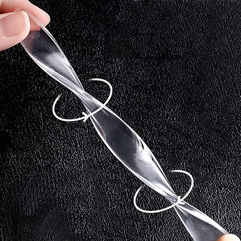 Clear Self Adhesive Bumper Pads Silicone Anti Collision Strips for Door Handles Refrigerator Cabinet Doors Wall Corner Protection Transparent Noise Reduction Home Furnitur in Kuwait