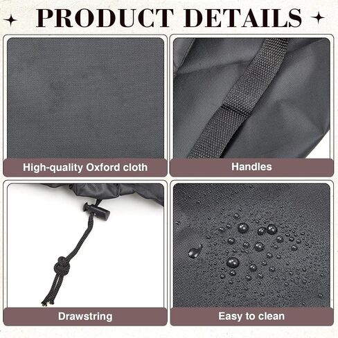 Pilates Reformer Protective Cover Dustproof Waterproof Oxford Fabric with Elastic Edge 2 Handles Drawstring Reformer Machine Cover for Indoor Outdoor Gym Home Yoga Studio,95 x 30 x 22 Inch in Kuwait