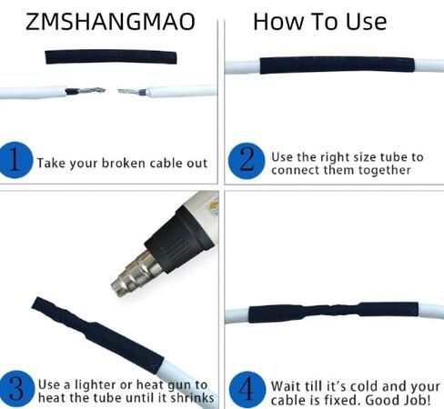 164Pcs Multicolor Electric Insulation Heat Shrink Tube Wire Shrink Wrap Assortment Kit Eco-Friendly Material 8 Sizes Heat Shrink Tubing Kit,Heat-Shrink Tubing,Industrial Tubing,Wiring and Connecting in Kuwait