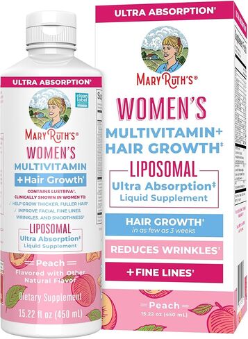 Maryruth Organics Gray Guard Liposomal ، يدعم لون الشعر الطبيعي ، مع حمض النحاس والبانتوثنيك ، والريحان المقدس والأعشاب التقليدية ، وفيتامين E & Vitamin B للصحة العامة ، تتراوح أعمارهم بين 18+ ، 15.22 أوقية in Kuwait