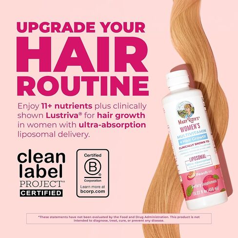 Maryruth Organics Gray Guard Liposomal ، يدعم لون الشعر الطبيعي ، مع حمض النحاس والبانتوثنيك ، والريحان المقدس والأعشاب التقليدية ، وفيتامين E & Vitamin B للصحة العامة ، تتراوح أعمارهم بين 18+ ، 15.22 أوقية in Kuwait