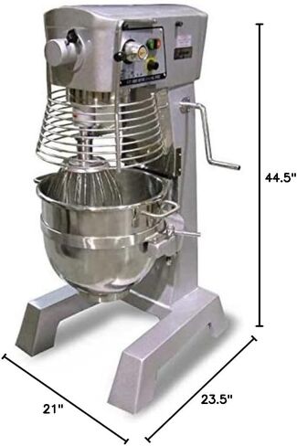 Omcan 2 Hp 30 Qt Commercial Dough Food Mixer Gear Driven With Timer MX-CN-0030-T 17836 in Saudi Arabia