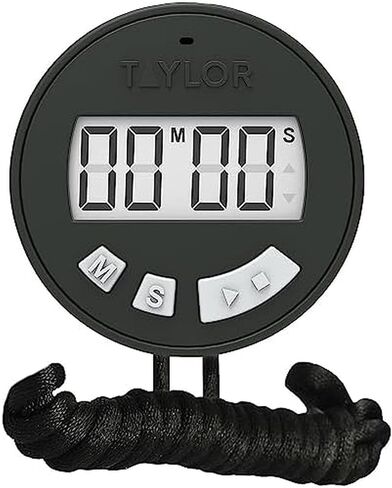 Taylor Chef's Stopwatch Timer, Standard, Black in Saudi Arabia