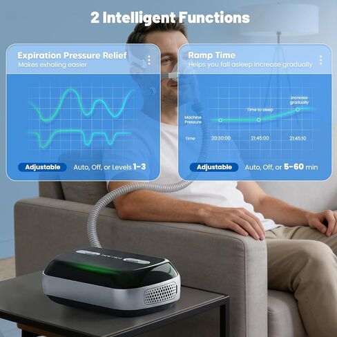 جهاز كهربائي مضاد للشخير للنوم، سدادة ذكية للشخير مع اهتزاز لطيف، مساعد نوم قابل للتعديل لراحة أفضل، مريح يمكن ارتداؤه للمنزل والسفر in Kuwait