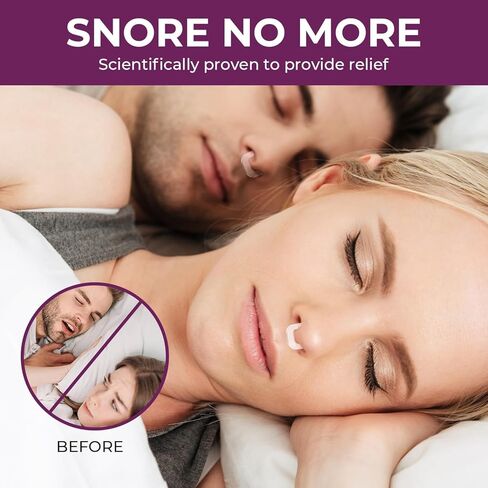 Nasal Dilator for Quiet Nights, Breathing and Snoring Relief | Nasal Strip Alternative| Reusable & Adjustable | Drug-Free Airflow Boost, Snoring Solution in Saudi Arabia