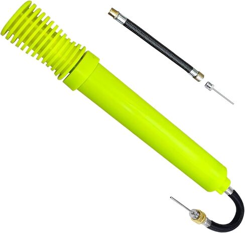 منفاخ كرة رياضية مع 5 إبر (دبوس)، مضخة هواء محمولة مزدوجة الحركة مع دبابيس لنفخ كرة القدم وكرة القدم والكرة الطائرة والرجبي وكرة الشبكة وكرة السلة in Kuwait