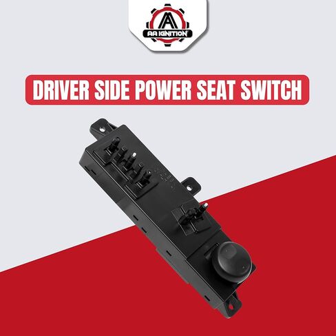 Replacement Power Seat Switch Driver Side - Replaces PSW5 - Compatible with Ford, Lincoln & Mercury Vehicles - Edge, Escape, Explorer, F-150, F-250 & F-350 Super Duty, Milan, Mountaineer, MKX, Mariner in Kuwait