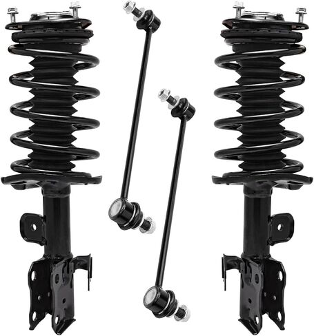 Detroit Axle - Struts Kit For For 2010-2015 Toyota Prius 2 Struts w/Coil Spring 2 Sway Bar Links Resive Shock Extorbers 2011 2012 2013 2014 repults anduction in Saudi Arabia