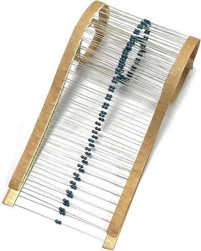 1/8W 1/6W Metal Film Resistor 7R5 8R2 9R1 7K5 8K2 9K1 91K 750K 820K 7.5 8.2 9.1 75 82 91 750 820 910 R K M Ohm 1% 0.125W(MF0.125W 15K 100pcs) in Kuwait