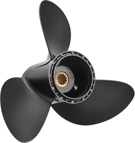 11 3/4 x 17 Aluminum Outboard Boat Propeller for BRP Johnson Evinrude OMC Stern Drive 40-50HP, 13 Spline Tooth, 176422, Compatible with Evinrude 40HP 50HP, 4 Stroke, RH in Kuwait