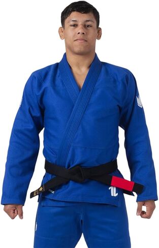 KINGZ The ONE Mens Jiu Jitsu Gi – Black, IBJJF Legal, Lightweight Kimono, Reinforced Stitching, Cord Drawstring in Saudi Arabia
