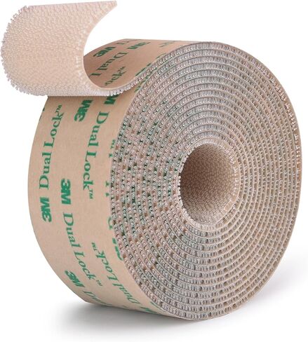 قفل مزدوج منخفض المستوى وقابل لإعادة الإغلاق SJ4570 مصنوع من 3M | 1 × 7.5 قدم | شرائط تثبيت ذات قوة صناعية | خطاف متشابك ذاتي التزاوج مع لاصق قوي | استخدام داخلي وخارجي in Kuwait