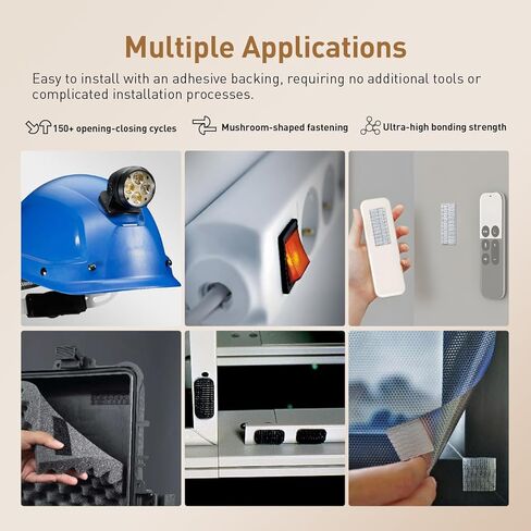 قفل مزدوج منخفض المستوى وقابل لإعادة الإغلاق SJ4570 مصنوع من 3M | 1 × 7.5 قدم | شرائط تثبيت ذات قوة صناعية | خطاف متشابك ذاتي التزاوج مع لاصق قوي | استخدام داخلي وخارجي in Kuwait