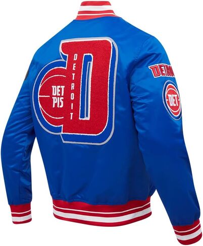 Pro Standard Mens NBA Mash Up Satin Jacket in Saudi Arabia
