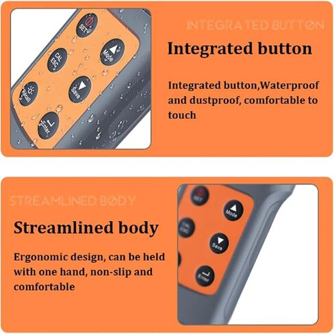 كاشف الأوكسجين المذاب المحمول، 0 ~ 30.0 ملجم/لتر، جهاز قياس الأكسجين المذاب الذكي، شاشة رقمية لقياس الأوكسجين المذاب، جهاز اختبار جودة المياه، دقة 0.1 ملجم/لتر، قياس دقيق، لأحواض أسماك تربية الأحياء المائية in Kuwait