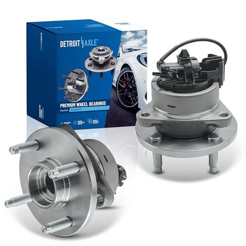 Detroit Axle-2 مراكز تحمل العجلات الأمامية لعام 2006-2010 Hummer H3 2009-2010 H3T ، محمل عجلة الزوج وتجميع المحاور بديل 2007 2008 2008 in Kuwait