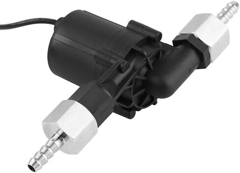 NPT1/2" Beer Circulation Brushless Pump, 18W 5M Head Brushless Motor Pump with 304 Stainless Steel Connector for Home Brewing Beer Liquid Transfer (Power cord DC plug 5.5 * 2. cord 40CM in Saudi Arabia